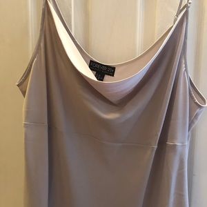 NWT Forever21 Gray spaghetti strap dress